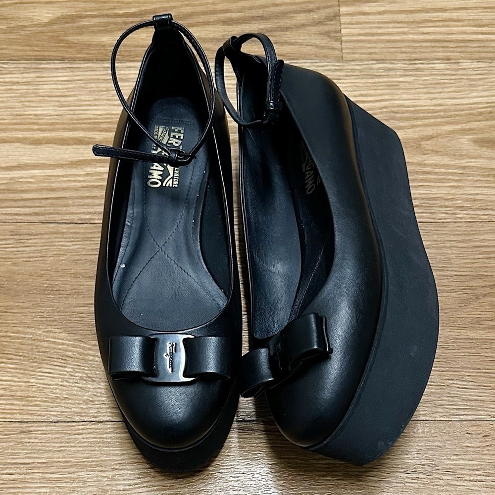 Salvatore Ferragamo Platform Shoes Sandals